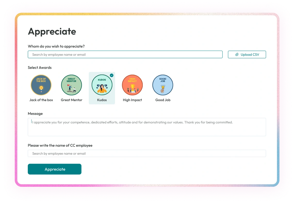 Employee Recognition